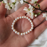 луксозен подарък за бебе, луксозни подаръци за бебе, гривна с перли и злато